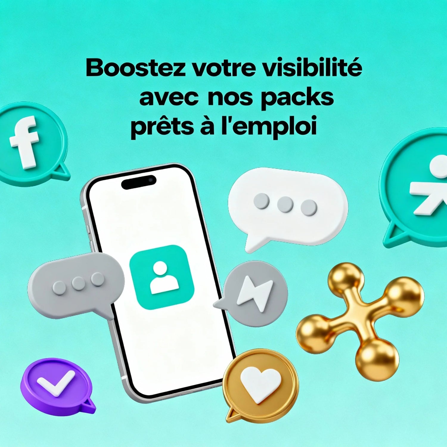 Packs réseaux sociaux