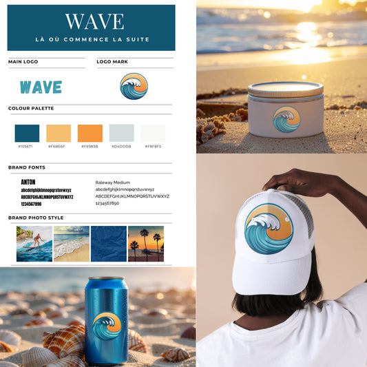 Kit identité visuelle avancée – branding complet et templates personnalisés
